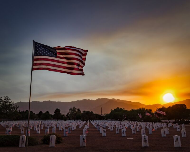 Image for the Tweet beginning: We honor the brave Americans