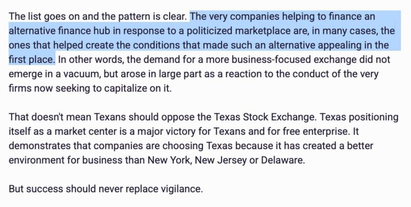Image for the Tweet beginning: .@WillHild nails it 🎯

Texas has